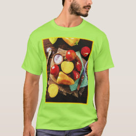 "Vegetables Homemade Salad" Cute Photo. Köp nu T Shirt