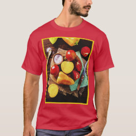 "Vegetables Homemade Salad" Cute Photo. Köp nu T Shirt