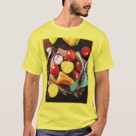 "Vegetables Homemade Salad" Cute Photo. Köp nu T Shirt