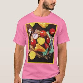 "Vegetables Homemade Salad" Cute Photo. Köp nu T Shirt