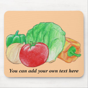 Vegetables Produca Mousepad Musmatta
