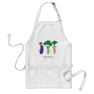 Vegetabulls Vegetable Bulls Funny Apron Förkläde