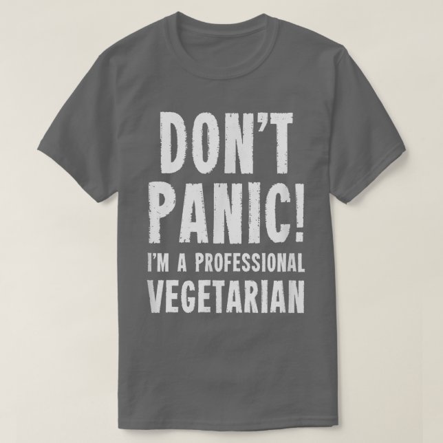 Vegetarian 1850 t shirt (Design framsida)