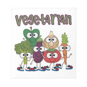 Vegetarian Anteckningsblock
