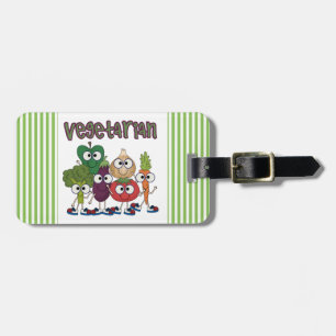 Vegetarian Bagagebricka