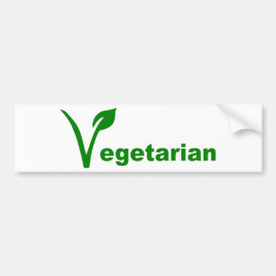 Vegetarian Bildekal
