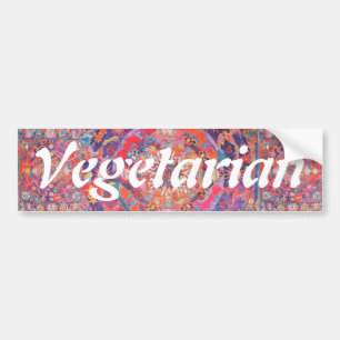 Vegetarian Bildekal