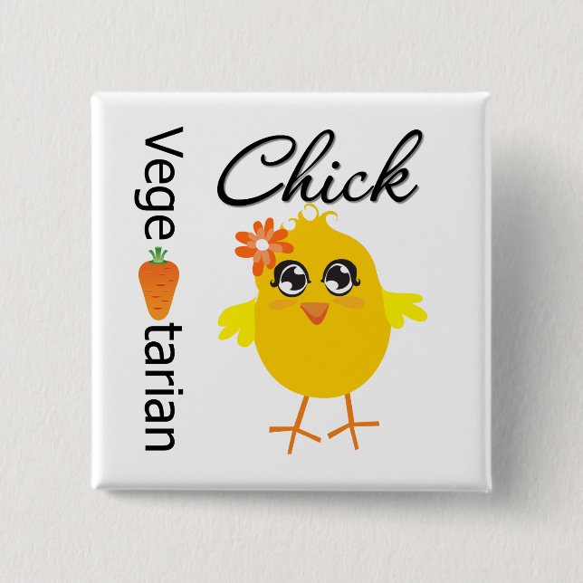 Vegetarian Chick Knapp (Framsida)