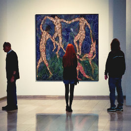 Vegetarian Dance Fine Art Spoof Canvastryck