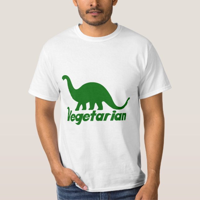 Vegetarian Dinosaur Tröja (Framsida)
