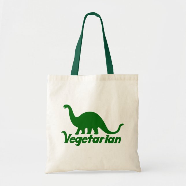 Vegetarian Dinosaur Tygkasse (Framsidan)