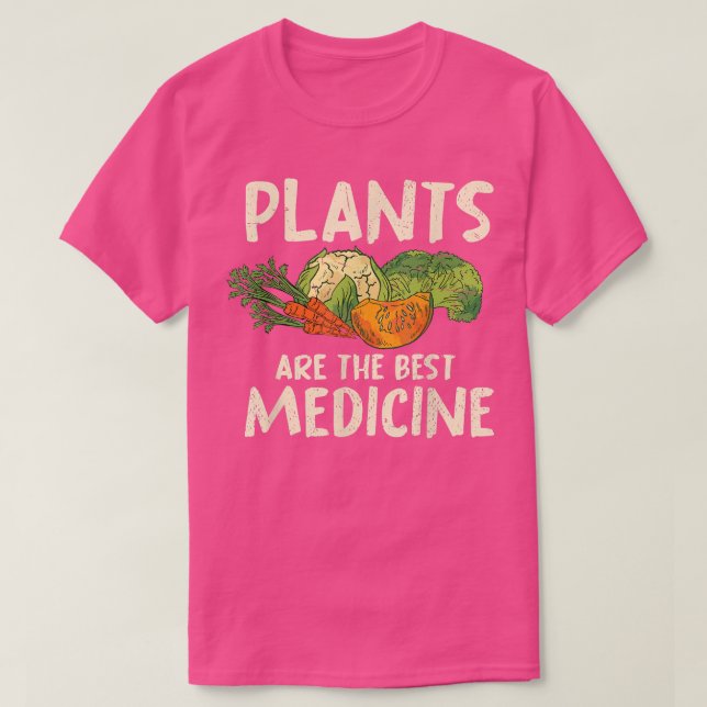 Vegetarian Food Plant based Vegetables Medicine Ve T Shirt (Design framsida)