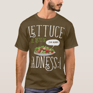 Vegetarian I Vegan Food I Lettule of Ledsen T Shirt