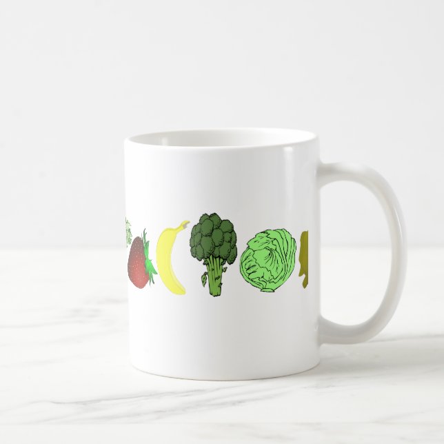 Vegetarian Kaffemugg (Höger)