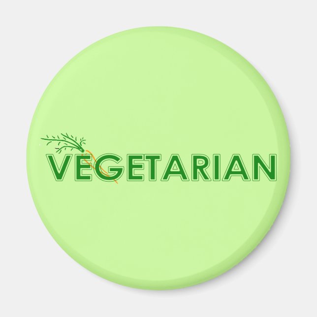 Vegetarian Magnet (Framsidan)