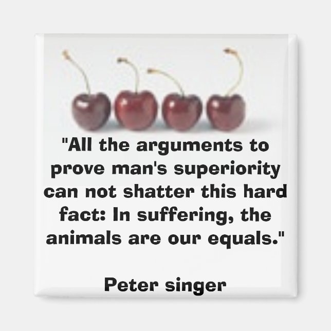 Vegetarian magnet (Framsidan)