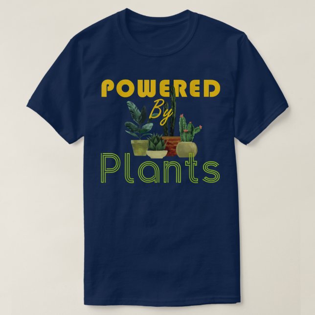 vegetarian med växtarvegan t shirt (Design framsida)