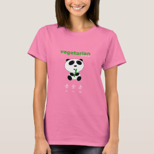 Vegetarian (mörka utslagsplatser) tee shirt