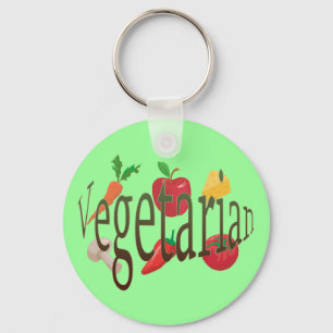 Vegetarian Nyckelring