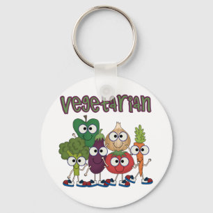 Vegetarian Nyckelring