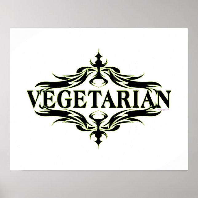 Vegetarian Poster (Framsidan)