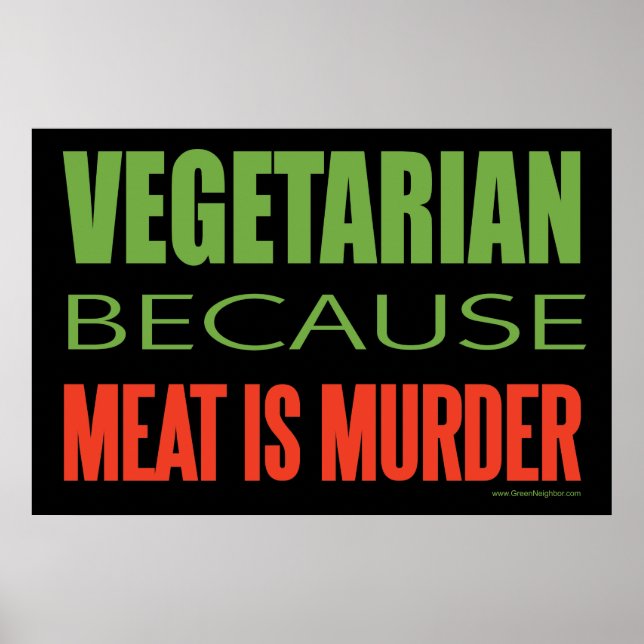 Vegetarian Poster (Framsidan)