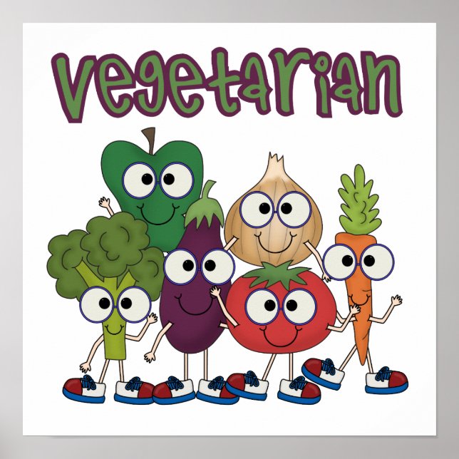 Vegetarian Poster (Framsidan)