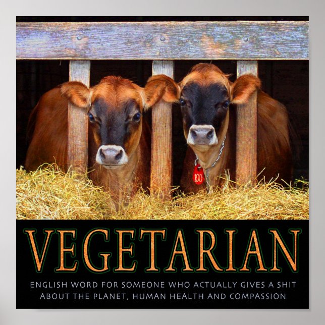 Vegetarian! Poster (Framsidan)
