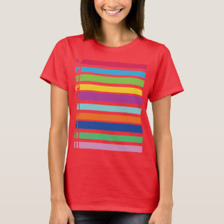 Vegetarian Retro Rand T-shirt