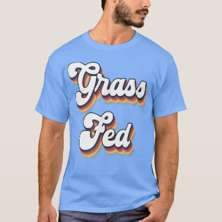 Vegetarian Retro Stil T Matat Vegan Herbiäger Shirt