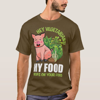 Vegetarian Say Veggie Plant Based Vegan Manar Wom T Shirt