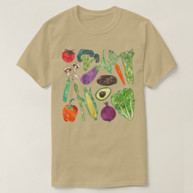 Vegetarian Shirt T Shirt (Design framsida)