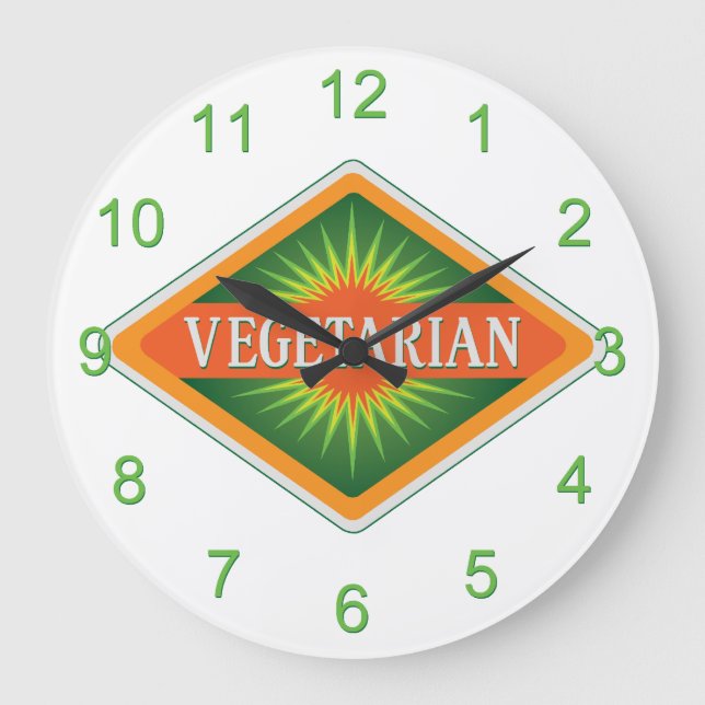 Vegetarian Stor Klocka (Framsida)