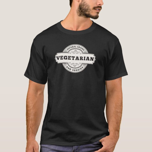 Vegetarian T-shirt (Framsida)