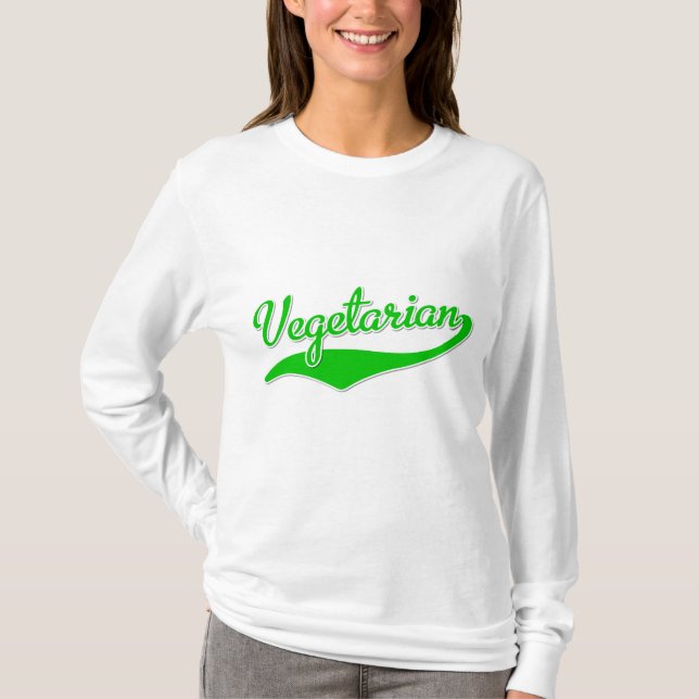 Vegetarian Tee (Framsida)
