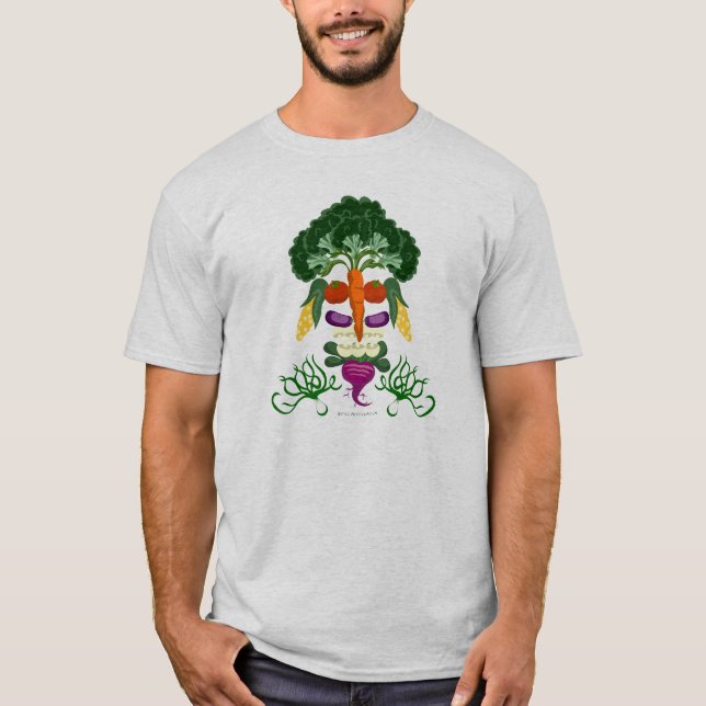 Vegetarian Tee Shirt (Framsida)