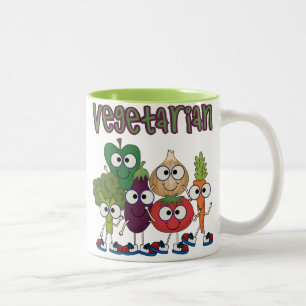Vegetarian Två-Tonad Mugg