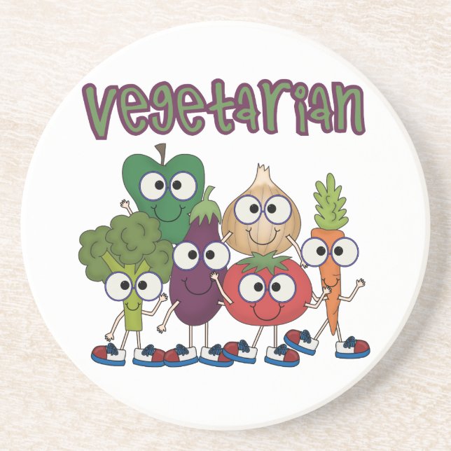 Vegetarian Underlägg Sandsten (Framsidan)