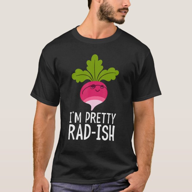 Vegetarian Vegan Veggie Pun T Shirt (Framsida)