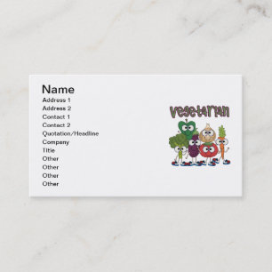 Vegetarian Visitkort