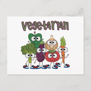 Vegetarian Vykort