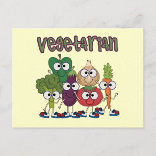 Vegetarian Vykort