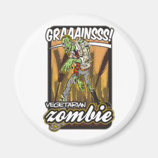 Vegetarian Zombie Magnet
