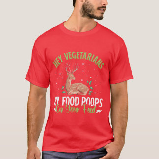 VEGETARIANER MIN MAT BAJSAR PÅ DIN MAT Roliga vänn T Shirt