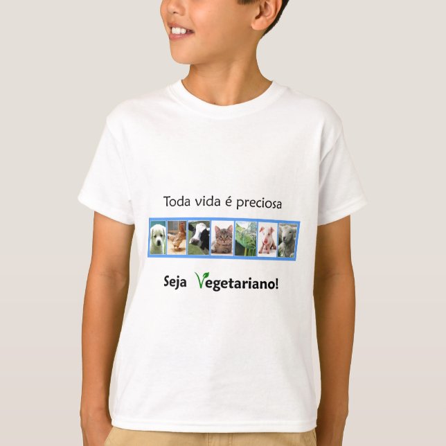 Vegetarianismo T Shirt (Framsida)