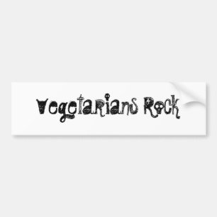 Vegetariansten Bildekal