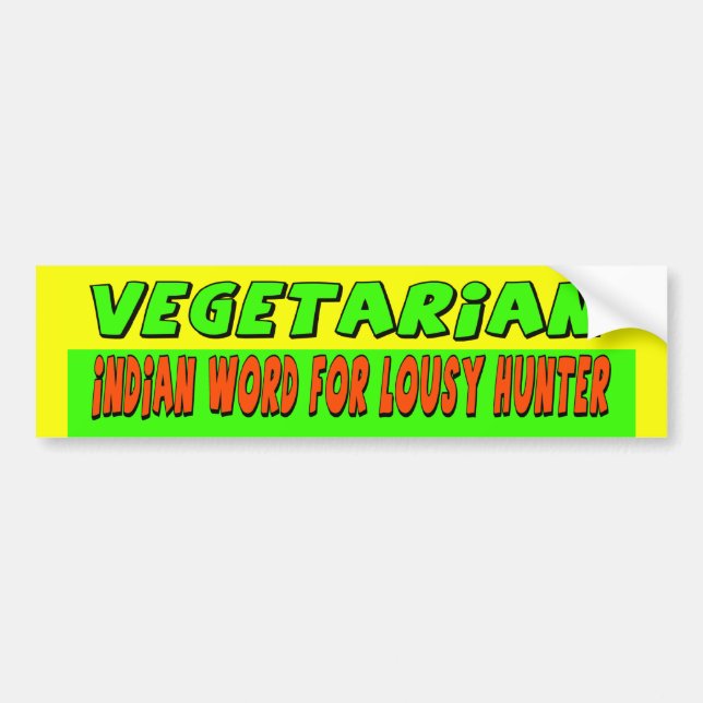 Vegetarisk bildekal (Framsidan)