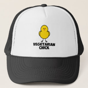 Vegetarisk chick truckerkeps