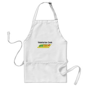 Vegetarisk kock förkläde