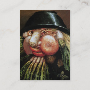 Vegetarisk restaurang, organisk lantgård, visitkort